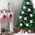 thumbnail image 4 of Antqov Décoration de Sapin de Noël Nœud Perle Ornement Suspendu, 4 of 4
