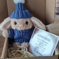 thumbnail image 3 of A Mini Bunny Easter Gift Box With Soft Plush Fabric, Cute Rabbit Design And Sturdy Construction For Holiday Treats, Kids Presents And Party Favors, 3 of 4