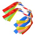 thumbnail image 1 of 2pcs Handheld Cheering Props with Bells Children Gymnastics Colorful Cheer Pompom Props for Performance Competition Cheering Sports Events, 1 of 8