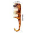 thumbnail image 5 of Styling Hair Comb Portable Modelling Supply Salon Accessory Barbershop Tools Hairdressing Instrument Creative Barber's Trimmer Curved Handle, 5 of 5