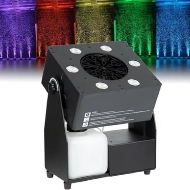 Machine à Bulles LED 90W avec Contrôle DMX pour Effets de Scène