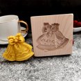 thumbnail image 2 of CEHVOM Novel Carved Cookie Model Cutter Cookie Wooden Gingerbread Shortbread Model Clearance, 2 of 3