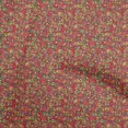 thumbnail image 1 of oneOone Polyester Spandex Dark Magenta Fabric Floral Sewing Craft Projects Fabric Prints By Yard 56 Inch Wide, 1 of 5