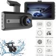 thumbnail image 1 of TIMIFIS Dash Cam 1080P Fhd Dvr Car Driving Recorder 3.0Inch Ips Screen Dashboard Camera 170° Wide Angle,G-Sensor,Parking Monitor,Loop Recording Vehicle Camera, 1 of 6