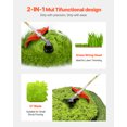 thumbnail image 3 of KFFKFF String Trimmer, 25.2CC 2-Stroke, Gas Powered Weed Wacker, 16.9" Cordless Grass Trimmer, Multi-Functional Lawn Edger with Shoulder Strap & 3T Blade, Weed Eater, 3 of 9