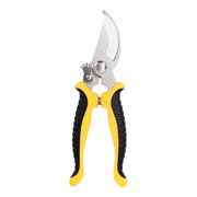 Estbridge Gardening Scissors on Clearance Garden Pruning Shears Stainless Steel Blades Handheld Pruners Premium Bypass Pruning Shears for Your Garden Yellow-r