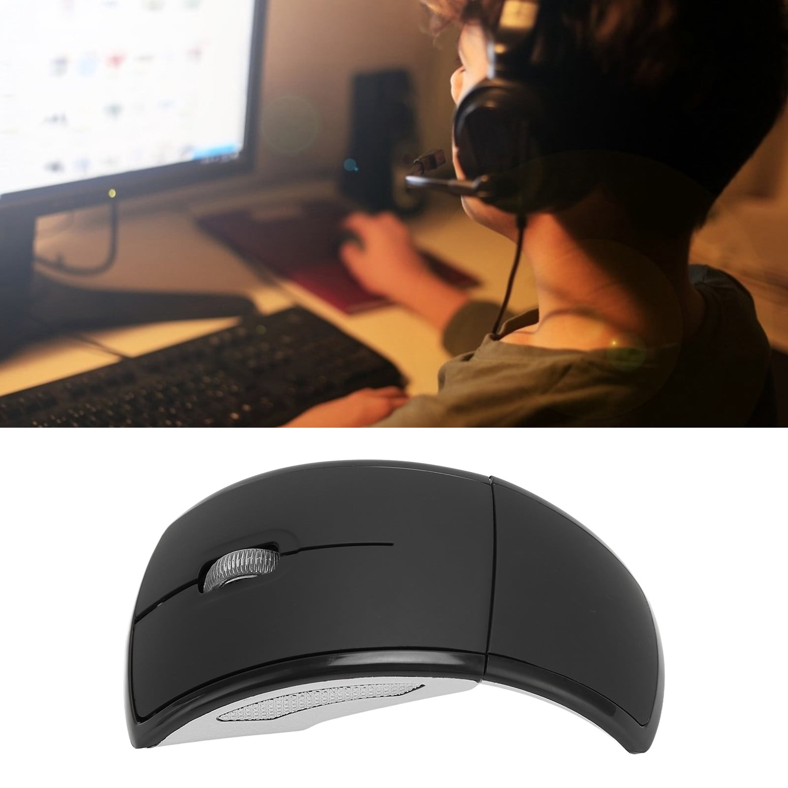 Wireless Mouse,Folding Wireless Mouse Portable G Wireless Mouse Folding Wireless Mouse Next-Gen Design