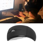 Wireless Foldable Mouse,Folding Wireless Mouse Portable Wireless Arc Mouse Folding Wireless Mouse Cutting-Edge Features