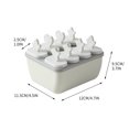 thumbnail image 2 of ZZkhGO Popsicle Maker, 8-Cavity Ice Pop Mold, Reusable Popsicle Making Tool Kids Treat Summer, 2 of 2