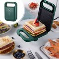 thumbnail image 2 of fheaev Sandwich Maker Home In Internet Light Breakfast Maker Sandwiches Electrical Cake Pan Spit Driver Bread Pressure Toasters, 2 of 6