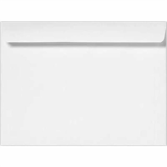 LUXPaper 9 x 12 Booklet Envelopes | Bright White | 24lb. Text | 1,000 Qty