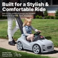 thumbnail image 2 of Step2 Whisper Ride Cruiser Grey Push Riding Toys for Toddlers Ages 18 Months to 4 Years, 2 of 9