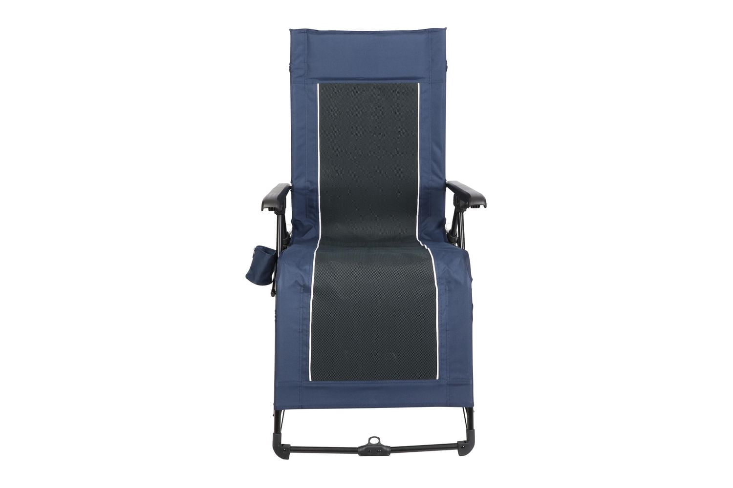 Ozark Trail Quad Zero Gravity Lounger Camping Chair, Blue, Adult, 20.3lbs