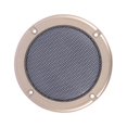 thumbnail image 1 of lionlar Speaker Grill Mesh Decorative Circle Car Audio Metal 8 Inch Golden, 1 of 7