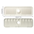 thumbnail image 3 of Rbaofujie Kitchen Decor Faucet Mat for Kitchen Sink Kitchen Sink Draining Mat Fast Drying Stone Sink Tray Sink Protectors Sink Faucet Mat Guard for Kitchen Bathroom Sink Kitchen Decor, 3 of 4