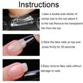 thumbnail image 4 of LNGOOR 1200 PCS Glue Nail Sticker for Press on Nail Sticky Tabs  Double Side Glue Nail Sticker  Waterproof Breathable False Nail Tips Jelly Adhesive Tabs Nail Glue, 4 of 5