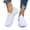 White, variant on Willtoo Orthopedic Casual Shoes for Women Arch Support Golf Shoes Breathable Non Slip Slip on Hiking Shoes Knitted Mesh Stretch Comfort 2026 New Foam Shoes