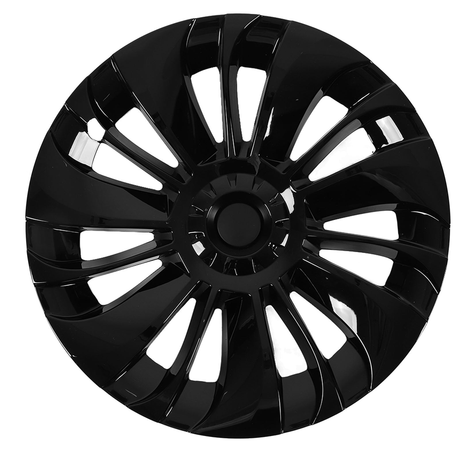 Hubcaps Wheel Covers, 4 Pack 19 Inch Hub  Fit 2020-2023  Model Y, Turbine Style Wheel Cover Hub , Premium Wheels Rim Protector Cover Replacement Wheel Covers