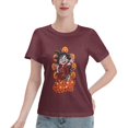 thumbnail image 1 of T-Shirt Basique à Manches Courtes pour Femmes Dragon Ball Little Goku, 1 of 6