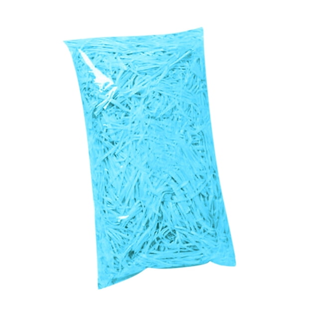 EARKITY Basket Grass, Raffia Tissue Paper Grass, Basket Filler Paper Shred, Crinkle Cut Paper Shred, Recyclable Craft Shred, Confetti Raffia Paper for Easter Wedding Birthday DIY Gift Wrapping Filling
