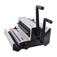 thumbnail image 4 of WW2018 Iron Ring (3: 1) & Iron Ring (2: 1) Large Floor Multi-Function Binding Machine 2 In One Office Desktop Binding Machine ,Pinpoint Punching, 4 of 5