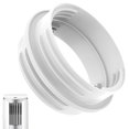thumbnail image 2 of WMQPNNS Nouveau Connecteur de Tuyau d'Échappement CA Tendance 130Mm 150Mm Rallonge Ronde Adaptateur d'Interface CA Portable. Convient à une Utilisation Intérieure et Extérieure. Offres du Jour Liquidation, 2 of 6