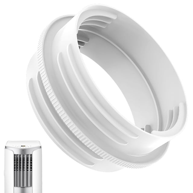 BKER Raccord de Boyau d'Échappement CA 130 mm 150 mm Rallonge Ronde Adaptateur d'Interface CA Portable. Convient à une Utilisation Intérieure et Extérieure.