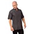 thumbnail image 3 of Chef Works Manteau de Chef Delancey pour Homme, Noir, XX-Grand, 3 of 10