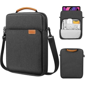 XIHAMA 9-13 Inch Tablet Sleeve Bag Handle Carrying Case with Shoulder Strap Fits New 11-inch iPad Pro M4/iPad Air M2, iPad 10th 10.9, iPad 9/8/7th 10.2, iPad Air 5/4th 10.9, Tab S8/S9 11
