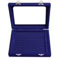 thumbnail image 2 of Amzcrzy Dorm Room Essentials Jewelry Display Storage 7 Slot Velvet Jewelry Rings Display Tray Earring Storage Case Jewelry Storage Box Dorm Room Essentials for Girls Apartment Essentials, 2 of 2