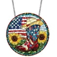 thumbnail image 2 of Independence Day Decorations Independence Day Celebration Acrylic Painted Window Decoration Hanging Decoration Wall Decoration Craft Hanging Decoration Home Decoration, 2 of 5