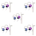thumbnail image 3 of QualitChoice AK6 PLUS Écouteurs Filaires Oreillette à Réduction de Bruit Casque avec Embouts Colorés avec Micro 5 Ensembles, 3 of 6