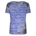 thumbnail image 2 of Birdeem T-Shirt Décontracté à Imprimé Floral pour Femmes, Manches Courtes, Tunique, Blouse, 2 of 8