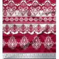 thumbnail image 3 of Soimoi Rayon Fabric Artistic Flower Panel Printed Fabric 1 Yard 42 Inch Wide, 3 of 3