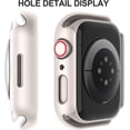 thumbnail image 5 of KOMI 2-Pack for Apple Watch Series 9/8/7/6/5/4/Series SE/SE 2 41mm All-around Screen Protector Case, Tempered Glass Screen Protector Case Ultra-thin for iWatch 41mm Protection Cover -Starlight, 5 of 5