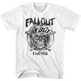 thumbnail image 1 of Fall Out Boy FOB Chicago White Adult T-Shirt, 1 of 2