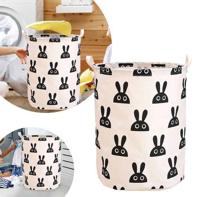 Hearth & Gear Patterned Linen Laundry Hamper Without Lid Large Open Top Stylish And Breathable Fabric For Bedroom Or Bathroom Easy And Durable Design Laundry Clean And Laundry Rolling Laundry with