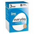 thumbnail image 1 of Leggs 39600 Everyday Control Top St 3 Pair Size B, Suntan Brown, 1 of 2
