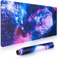 thumbnail image 1 of Gaming Mouse Pad, Large Mouse Pad Desk Pad, 31.5×15.75In XXL Mouse Pad Desk Mat, Galaxy Gaming Mousepad, Mouse Pads for Desk, Big Mouse Pad with Non-Slip Base, Extended Mouse Pad, 1 of 5