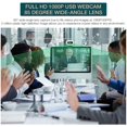 thumbnail image 3 of 1080P Webcam with Microphone, Full HD Facecam Live Streaming Webcams with Ring Light, Tripod, 360° Swivel Radius, USB Camera for PC, 3 of 5
