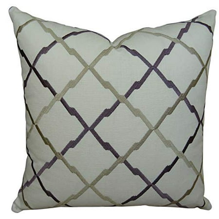 Plutus Coussin Fait Main Lyford, (22 Pouces x 22 Pouces)