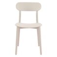 thumbnail image 3 of Chaises empilables Patioflare, crème, lot de 2, 3 of 8