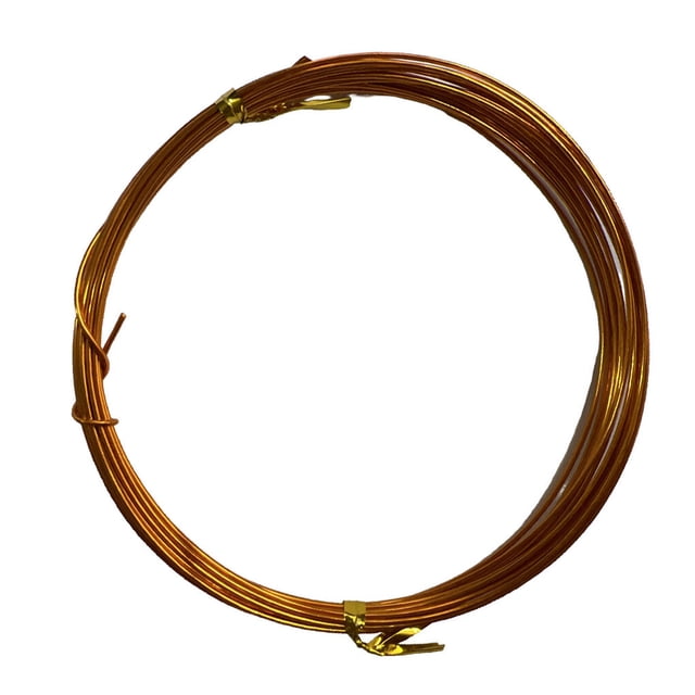 Langgg Craft Wires DIY Handicrafts Braided Thread Good Flexibility Durable Shiny Jewelry Lines Exquisite Design for Sculpturing Rose Gold