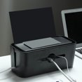 thumbnail image 2 of SHISUYAN Cable Management Box Punch Free Power Line Box Charging Cable Line Box, 2 of 9