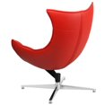 thumbnail image 3 of Fauteuil lounge rétro canadien rouge, 3 of 4