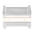 thumbnail image 1 of Washi Tape Dispenser Cutter Plastic Transparent Adhesive Tape Dispenser Office Desktop Washi Tape Holder with Cutter, 1 of 7