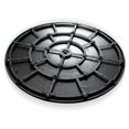 thumbnail image 2 of Transemion Plateau Tournant à 360 Degrés Antidérapant Support Rotatif Design en Argile Base Pivotante Plateau de Rangement pour Réfrigérateur Accessoires de Cuisine et de Bureau, 2 of 6