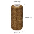 thumbnail image 3 of Unique Bargains Golden Brown Polyester Waxed Leather Sewing Thread, 55 Yards, 3 of 6