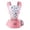 Pink, variant on Multifunctional Newborn Baby Carrier Sling Wrap Versatile Backpack Front Back