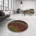thumbnail image 4 of Ahgly Company Tapis Rectangulaire Lavable en Machine Rouge Brun, 5 Pieds x 8 Pieds, 4 of 7